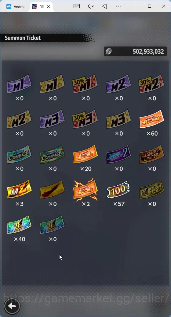 Dragon Ball Legends Accounts High-End Android |Lvl 147|14M Total Power|337 CC|4 LR|5 UL|LR Trunks&Gohan,SSG Shallet Etc|UL 3