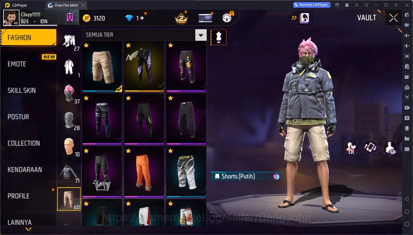 Free Fire Accounts Indonesia|Vault 86|Evo(AB-Destiny Guardian Lv7) |  image 13