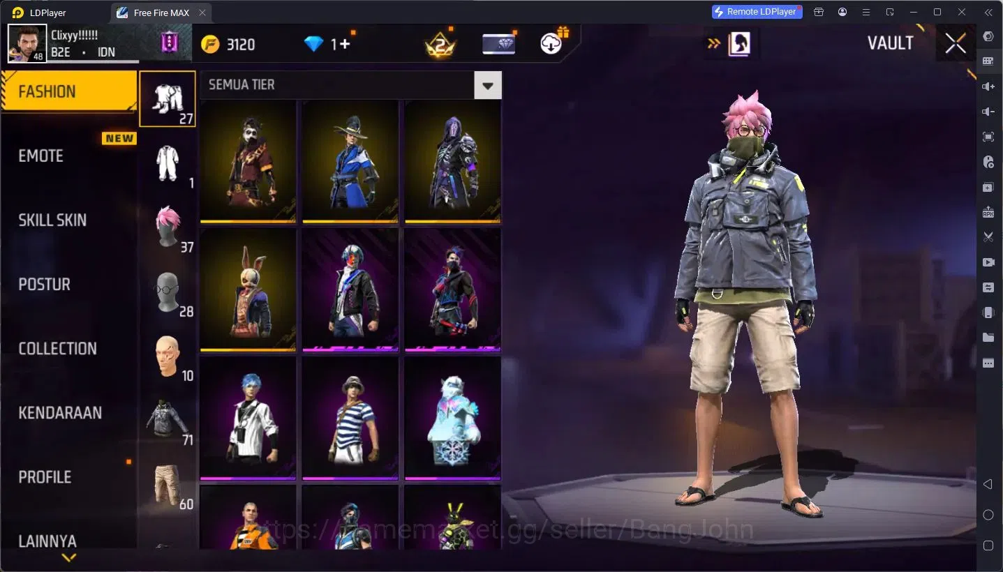 Free Fire Accounts Indonesia|Vault 86|Evo(AB-Destiny Guardian Lv7) |  image 7