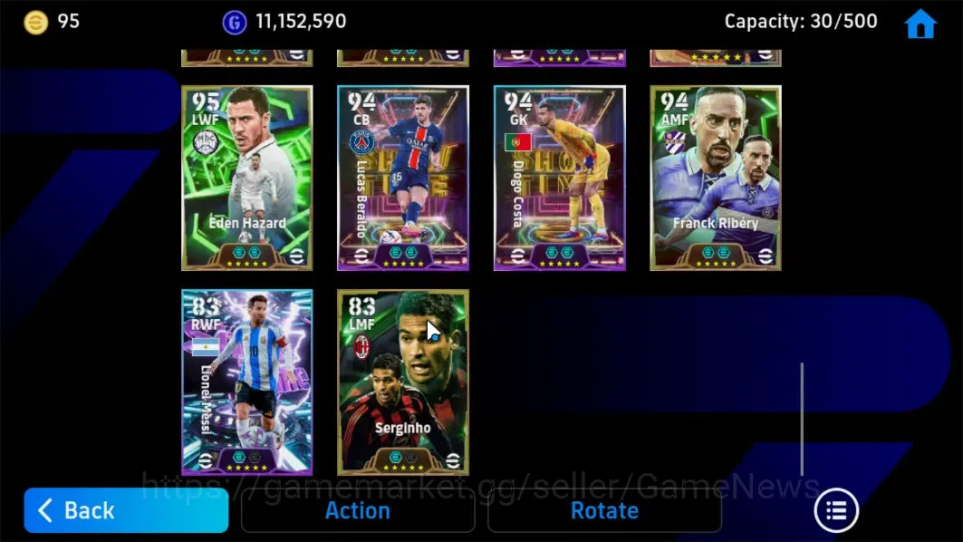 eFootball Accounts Android|3 Bigtime Ronaldinho,DiegoForlan,Lionel Me image 10