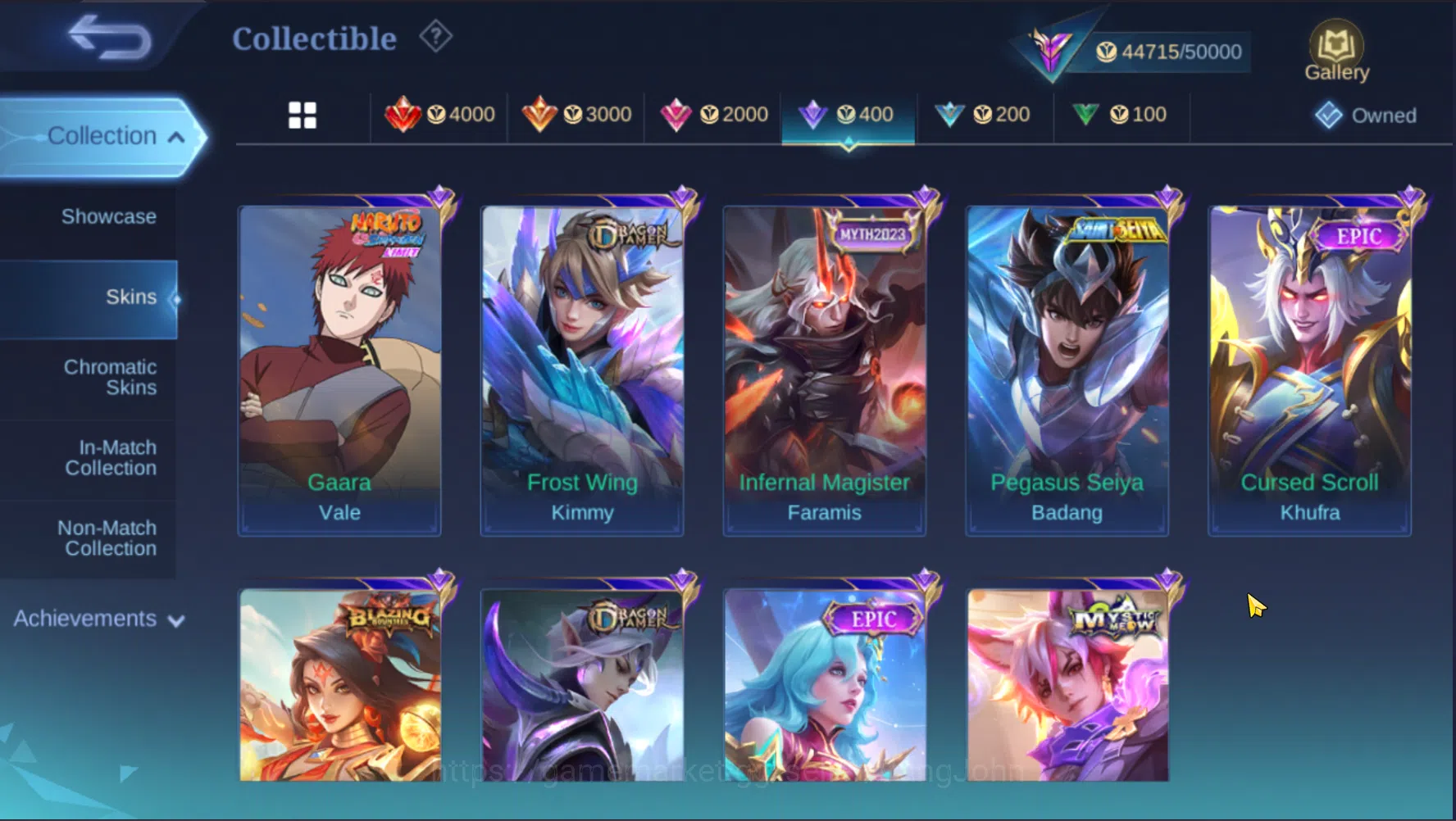 Mobile Legends: Bang Bang Accounts Others Hero 127 | Skin 209 | Lightborn Fanny | Lightborn Alucard | Lightborn Tigreal 11