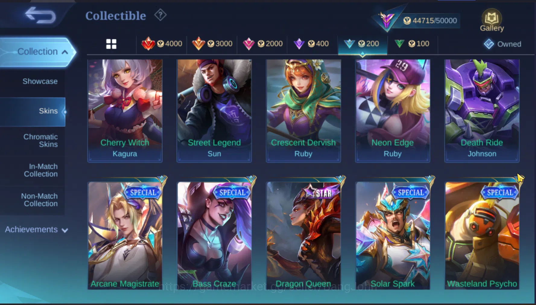 Mobile Legends: Bang Bang Accounts Others Hero 127 | Skin 209 | Lightborn Fanny | Lightborn Alucard | Lightborn Tigreal 14