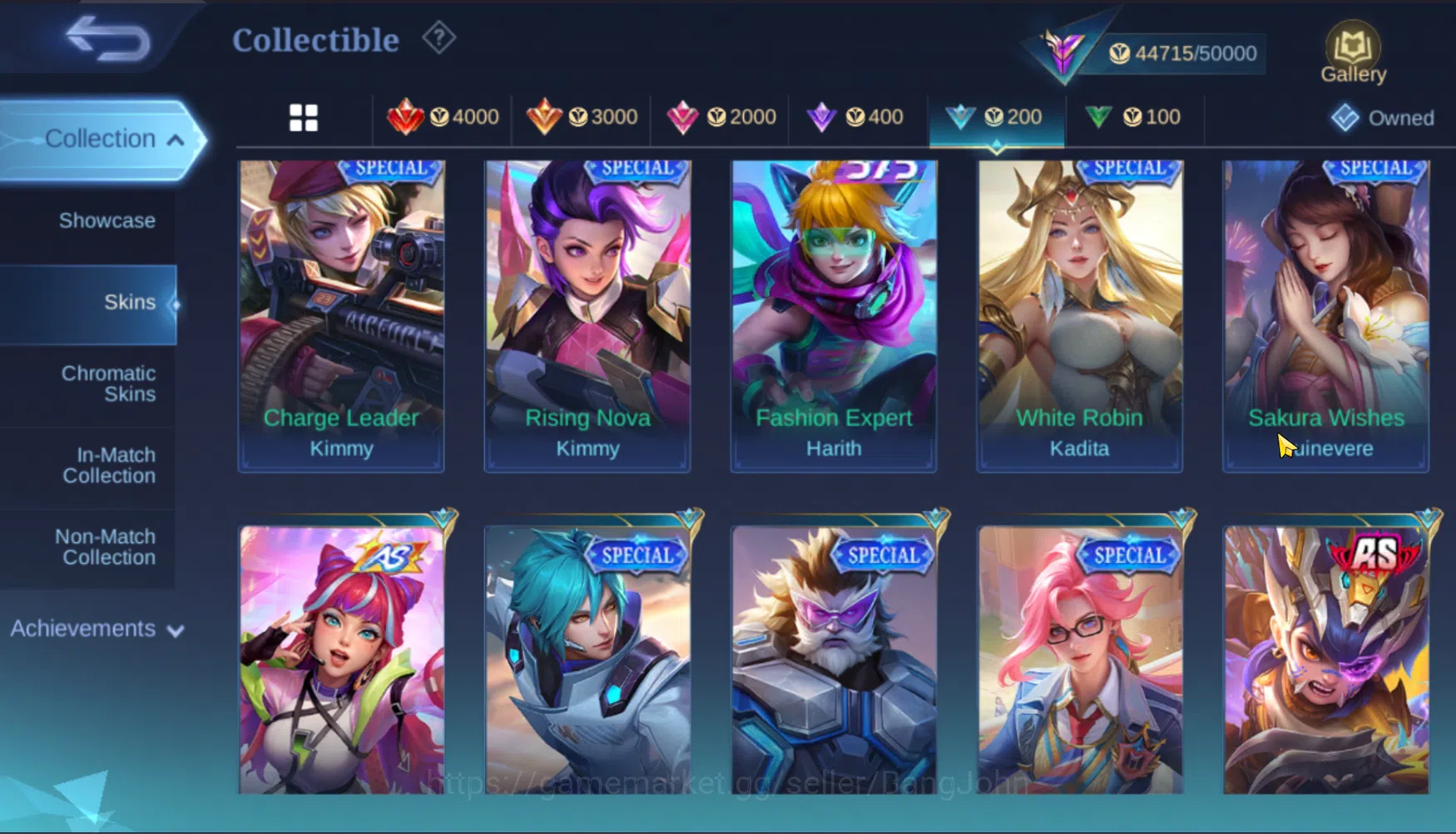 Mobile Legends: Bang Bang Accounts Others Hero 127 | Skin 209 | Lightborn Fanny | Lightborn Alucard | Lightborn Tigreal 15