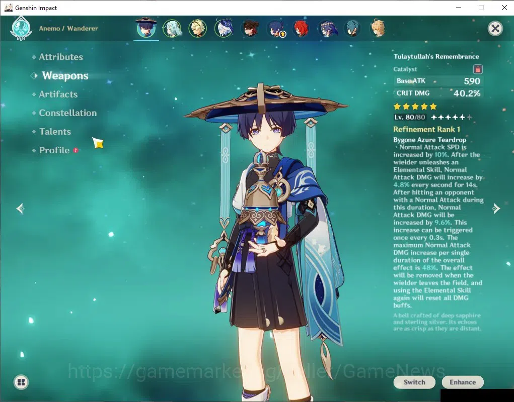 Genshin Impact Accounts ASIA|AR 55|2 Limited + 3 (*5Standard)|WandererC3+S image 4