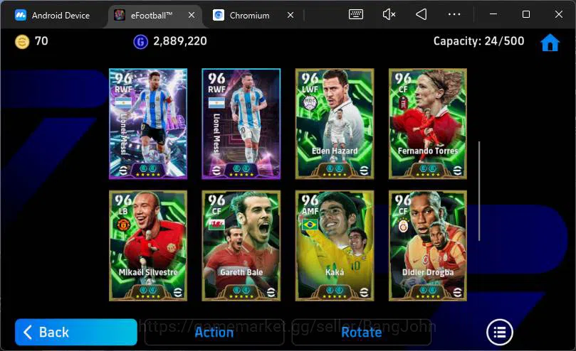 eFootball Accounts Android|Pw 3165|Pirlo + Gerrard + Raul + Park JS + image 3