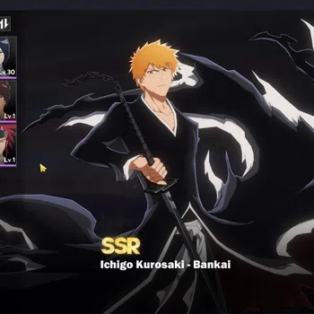 BLEACH: Soul Resonance Accounts [Nuverse SEA Server] Lv 21| 2 SSR (Ichigo Bankai & image 1