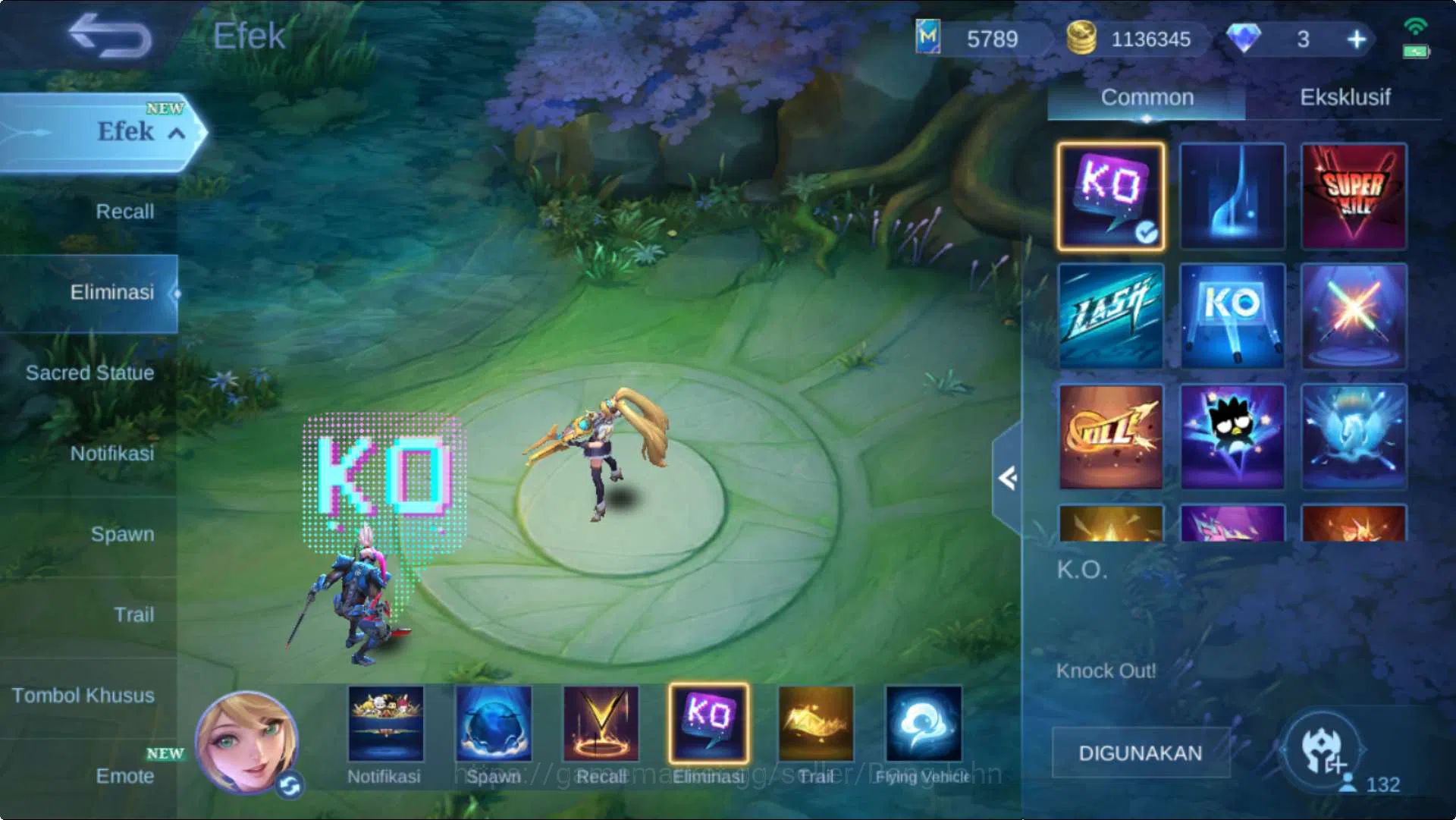 Mobile Legends: Bang Bang Accounts Hero 132 Skin 365 | ExGlory | KOF Dyrroth+Karina,  image 18