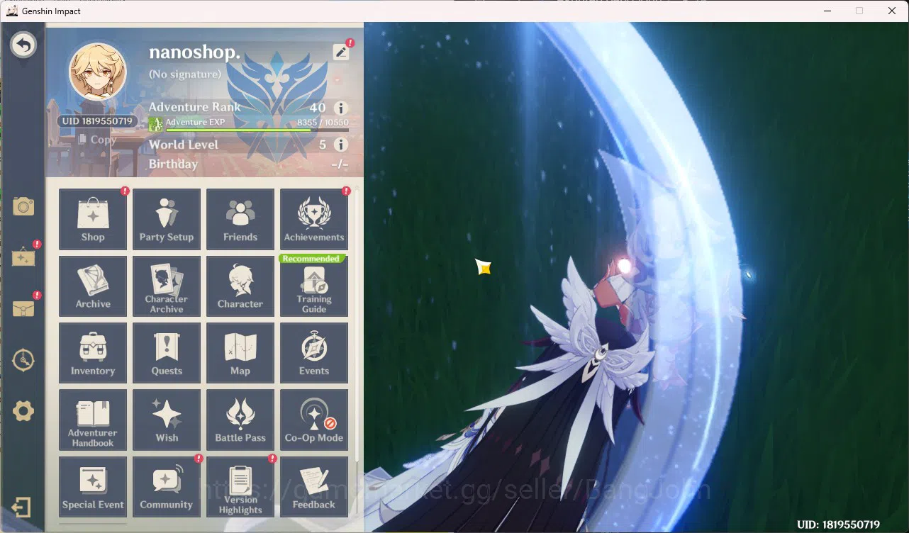 Genshin Impact Accounts Mid-Game | ASIA | AR 40 | 1 Limit|Columbina Tighna image 10