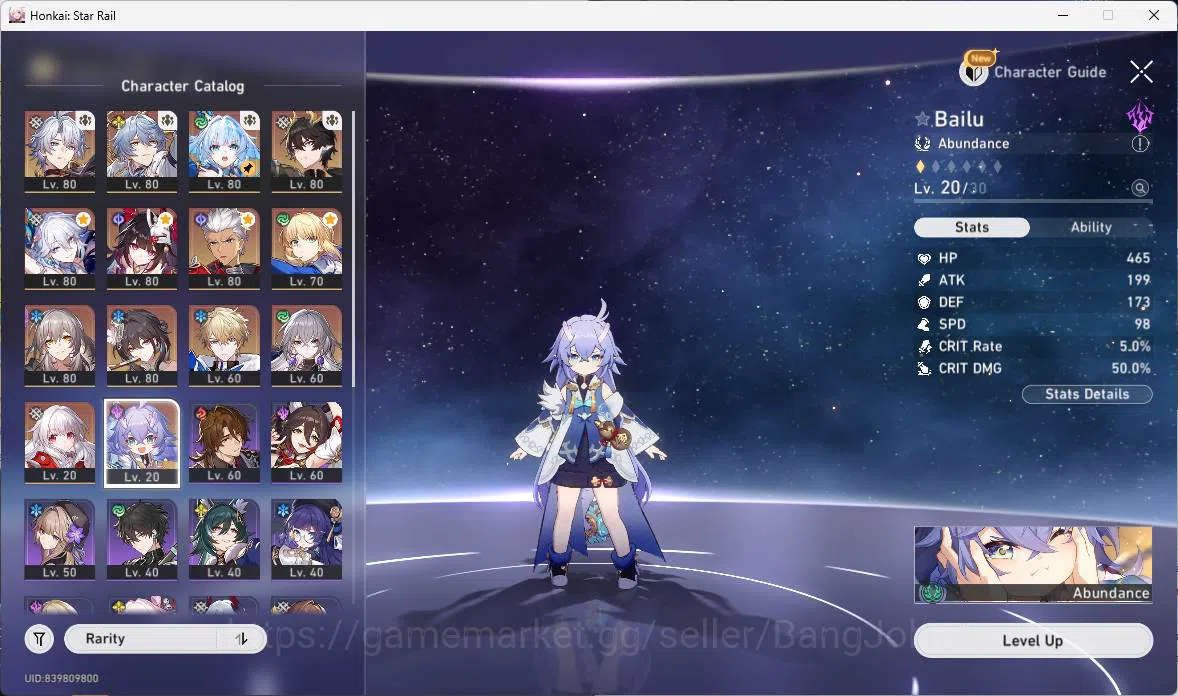 Honkai Star Rail Accounts ASIA | TL 66, phainon, sunday, cerydra, dan heng,  image 14