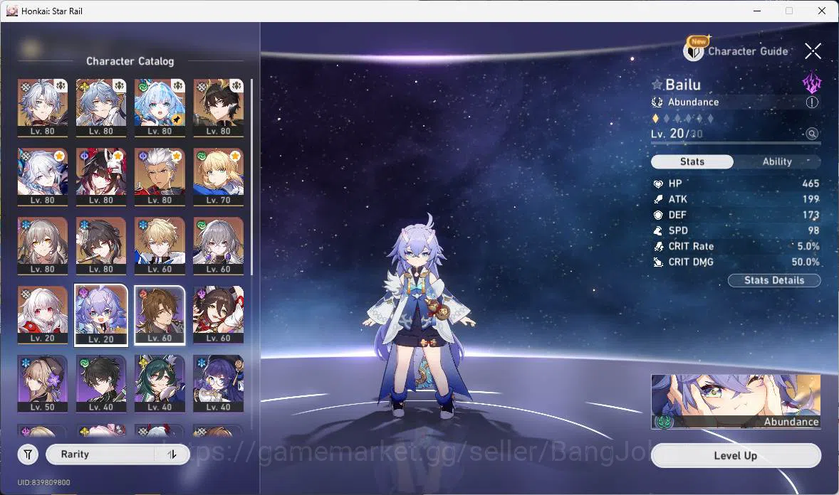 Honkai Star Rail Accounts ASIA | TL 66, phainon, sunday, cerydra, dan heng,  image 15