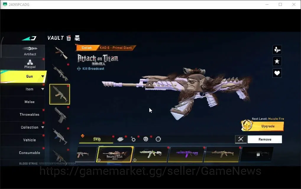 Blood Strike Accounts ASIA|ETERNAL DEagle|Melee ULTRA Butterfly Knife|Co image 12