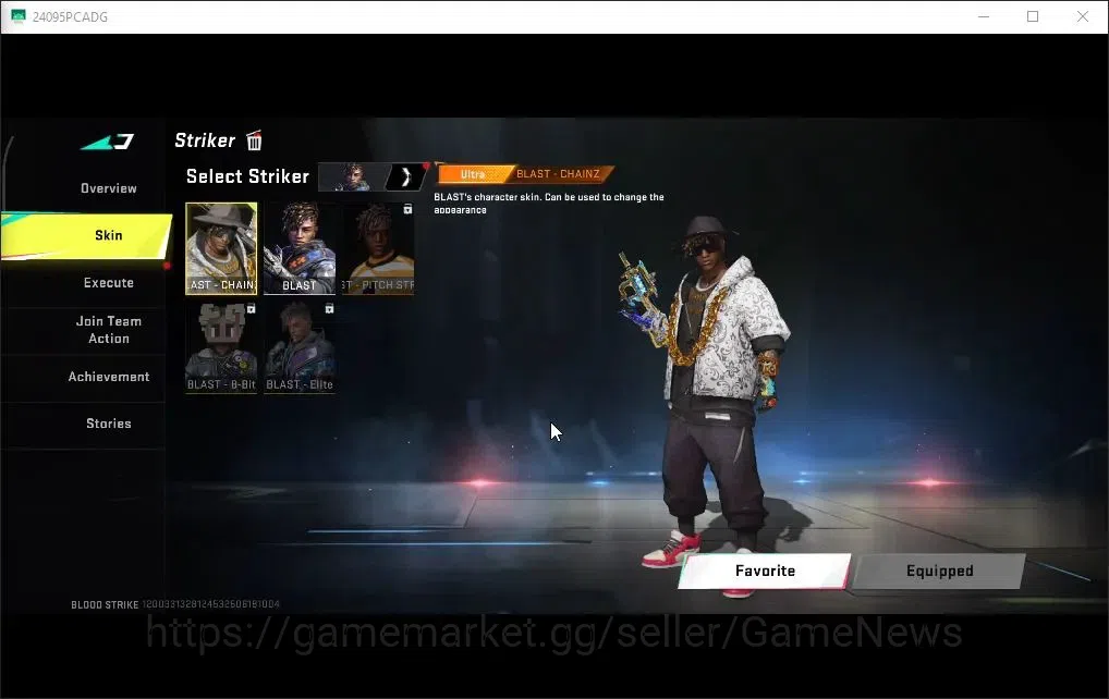 Blood Strike Accounts ASIA|ETERNAL DEagle|Melee ULTRA Butterfly Knife|Co image 14