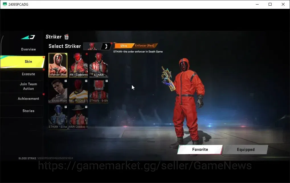 Blood Strike Accounts ASIA|ETERNAL DEagle|Melee ULTRA Butterfly Knife|Co image 16