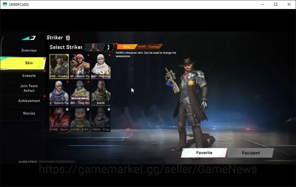 Blood Strike Accounts ASIA|ETERNAL DEagle|Melee ULTRA Butterfly Knife|Co image 17