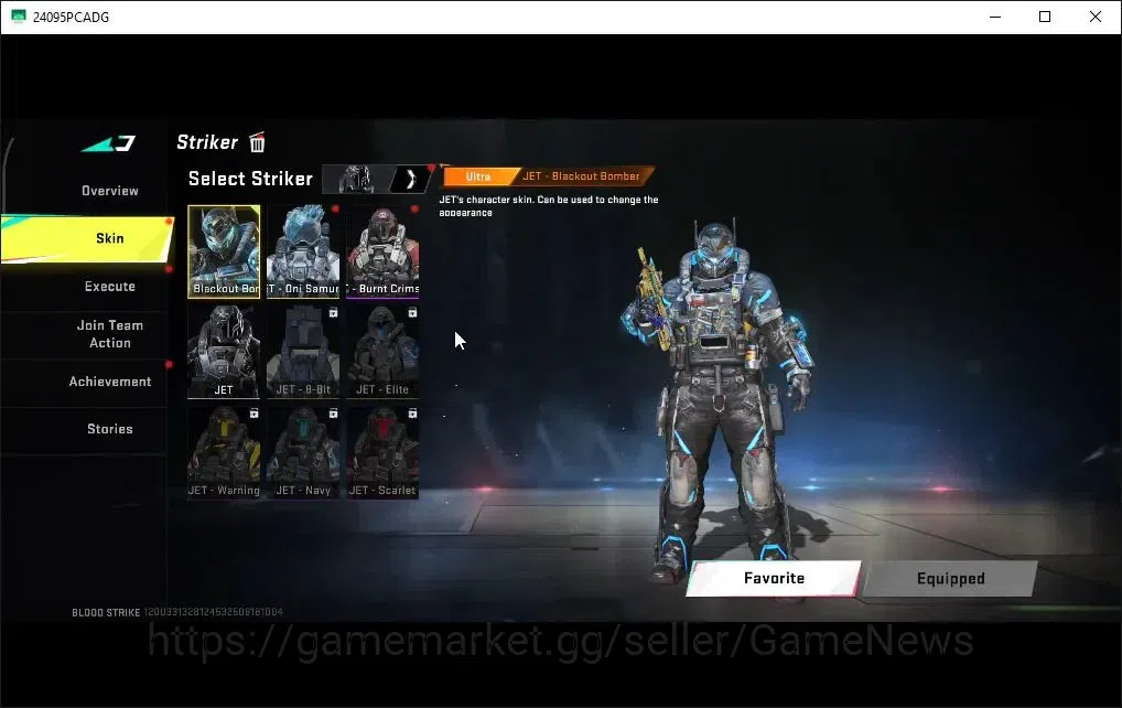 Blood Strike Accounts ASIA|ETERNAL DEagle|Melee ULTRA Butterfly Knife|Co image 19