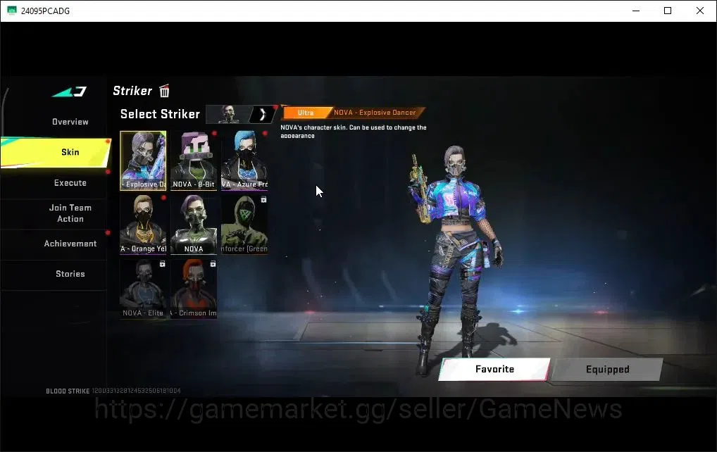 Blood Strike Accounts ASIA|ETERNAL DEagle|Melee ULTRA Butterfly Knife|Co image 20