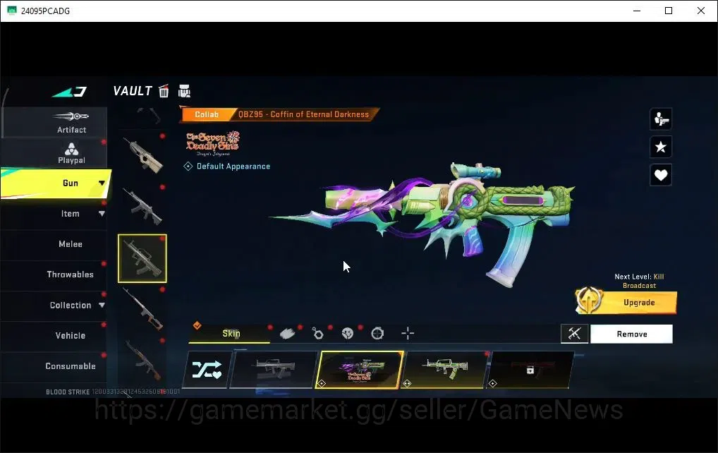 Blood Strike Accounts ASIA|ETERNAL DEagle|Melee ULTRA Butterfly Knife|Co image 5