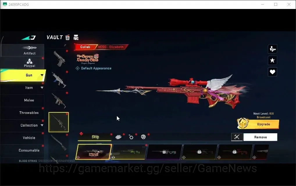 Blood Strike Accounts ASIA|ETERNAL DEagle|Melee ULTRA Butterfly Knife|Co image 9