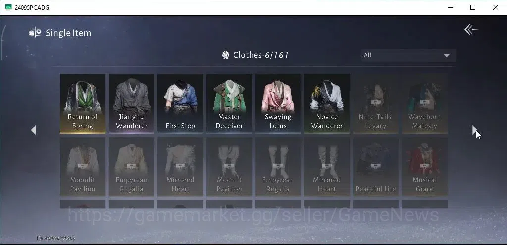 Where Winds Meet Accounts GLOBAL|Lv 5|Starter|GS 3676|Return of Spring+Anthe image 10