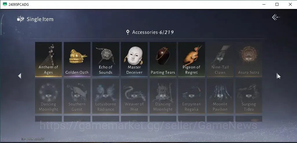 Where Winds Meet Accounts GLOBAL|Lv 5|Starter|GS 3676|Return of Spring+Anthe image 12