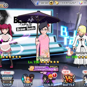 Bleach: Brave Souls Accounts Starter GLOBAL]11K Orb+Fresh All