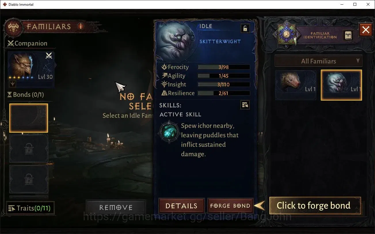 Diablo Immortal Accounts High-End NA - High Heavens | 60 (524) Tempest-Vanquisher | CR 36K | Reso 330 | Inferno 3 | Varog Lv 7