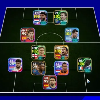 eFootball Accounts Legends & Iconic Players Android|Big Time Rodri 19 Jul'26|Epic Lilian Thuram,Steven Gerrard,Andriy