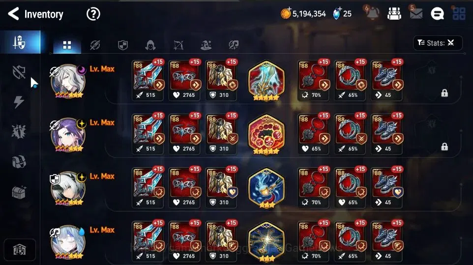 Epic Seven Accounts GLOBAL|UnVerif|3 ML(Empyrean Iylnav,Ruele of Light image 14