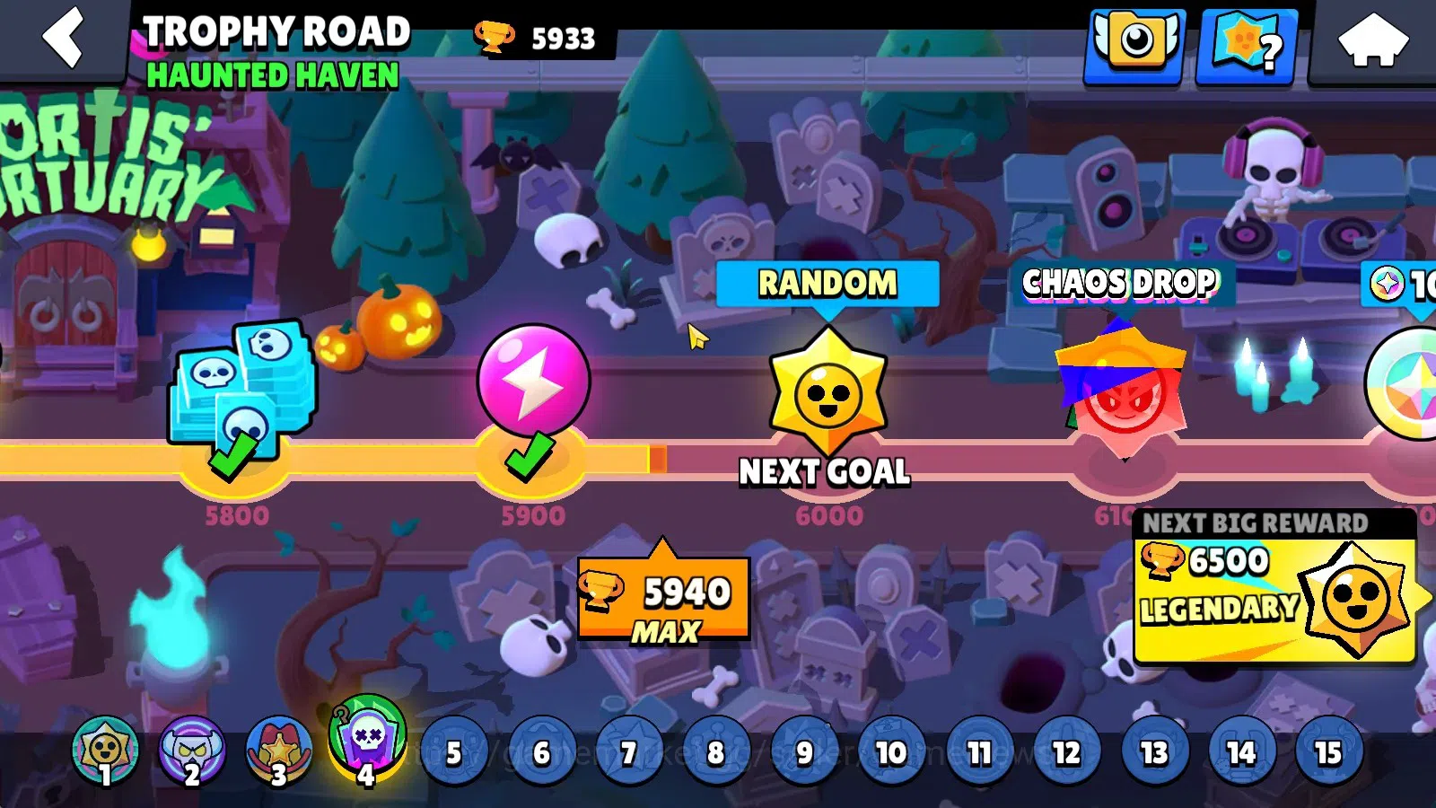 Brawl Stars Accounts 5933 Trophy|38 Brawlers 5 Max(Chuck,Piper,Frank,Em image 4