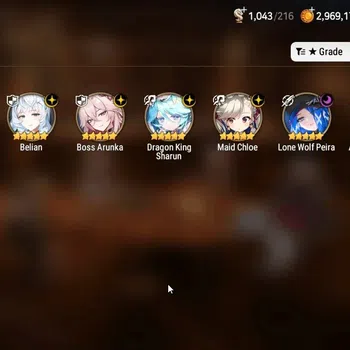 Epic Seven Accounts High-End GLOBAL UnVerif|New Era|7 ML (B Arunka,Belian,A Vildred,M Chloe,LW Peira Etc) Elvira,Jenua