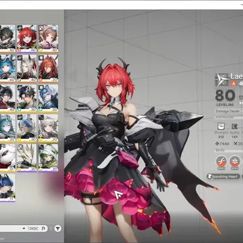 Arknights: Endfield Accounts Asia|Lv 50|6 SSR 2 Limited + 9 (*6 Weapon)|Laevatain P1+Signature & Tangtang|1 Wp Supply|Male