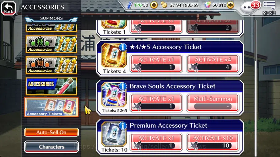 Bleach: Brave Souls Accounts [GLOBAL]50K Orb|Aizen TYBW26,Renewed(Byakuya,Aizen image 3