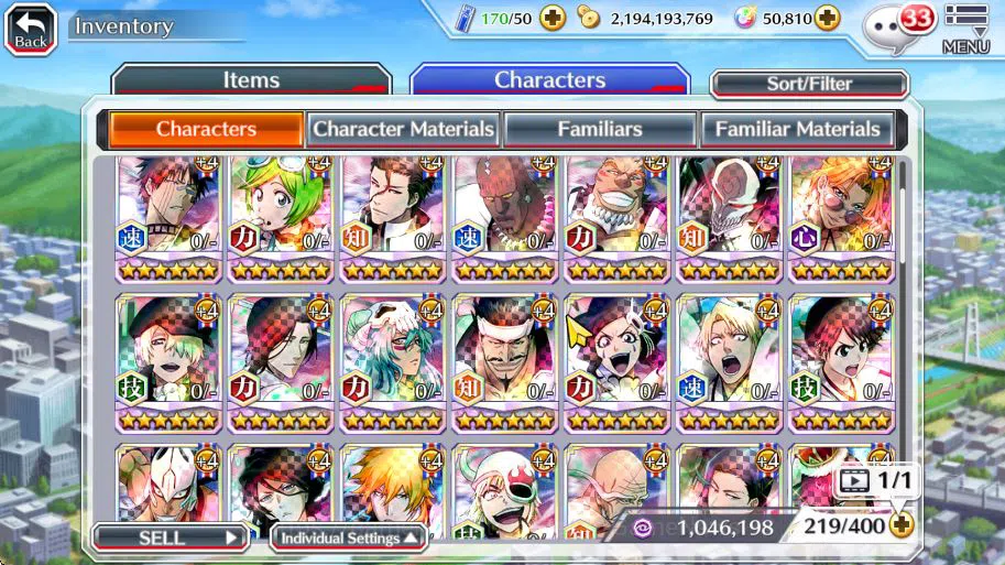 Bleach: Brave Souls Accounts [GLOBAL]50K Orb|Aizen TYBW26,Renewed(Byakuya,Aizen image 4