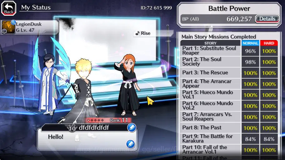 Bleach: Brave Souls Accounts [GLOBAL]50K Orb|Aizen TYBW26,Renewed(Byakuya,Aizen image 8