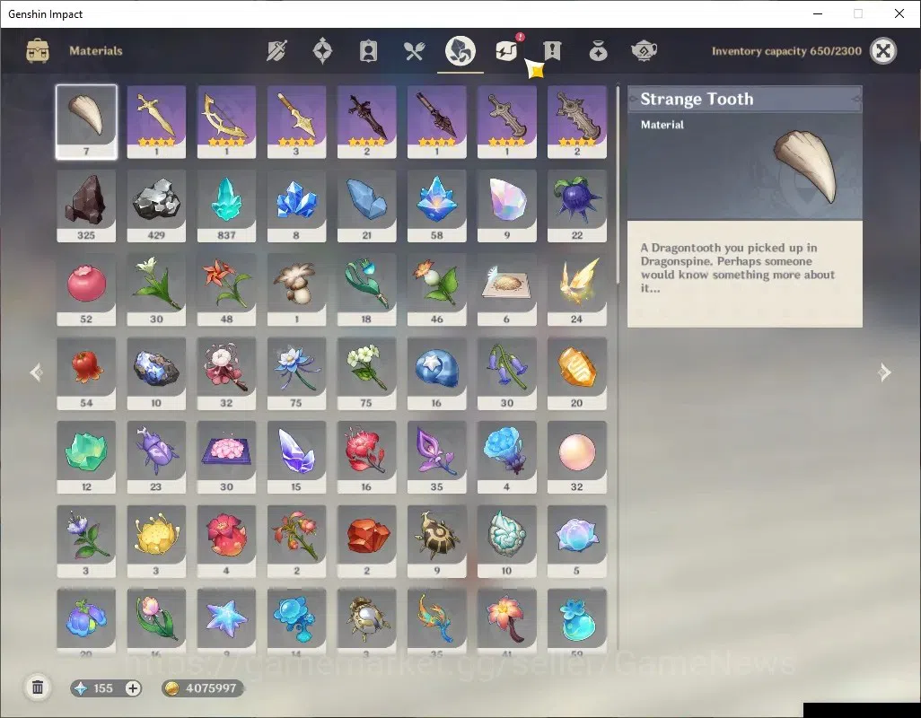 Genshin Impact Accounts ASIA|AR 55|8 Limited+6(*5Weapon)|[ArlecchinoC1,Yel image 10
