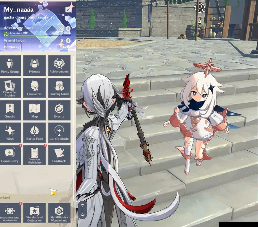 Genshin Impact Accounts ASIA|AR 55|8 Limited+6(*5Weapon)|[ArlecchinoC1,Yel image 2