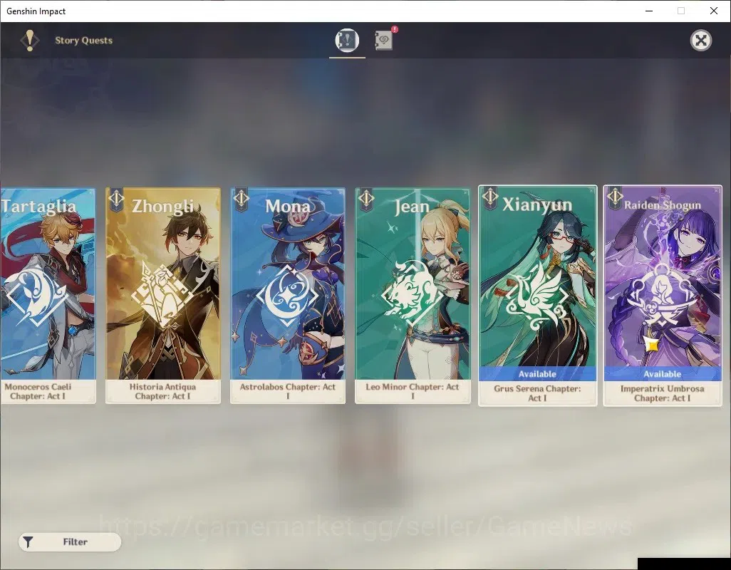 Genshin Impact Accounts ASIA|AR 55|8 Limited+6(*5Weapon)|[ArlecchinoC1,Yel image 20