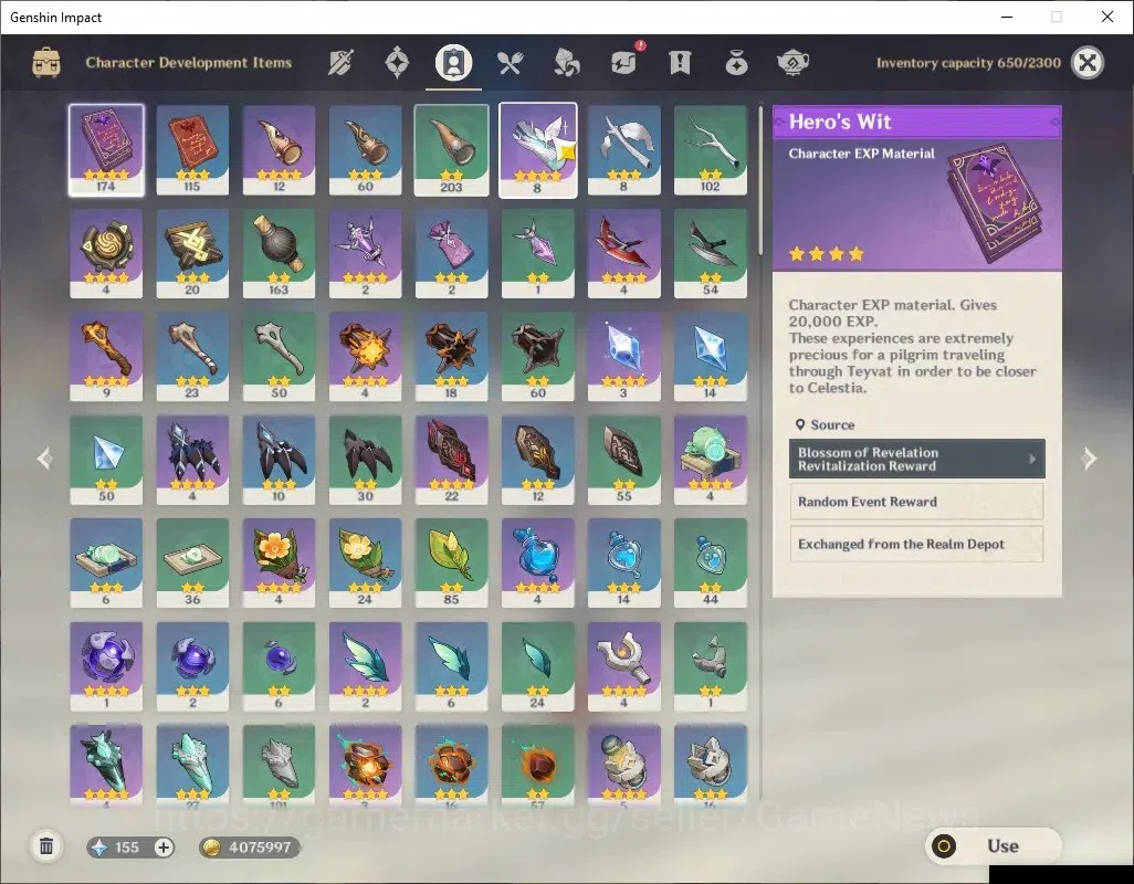 Genshin Impact Accounts ASIA|AR 55|8 Limited+6(*5Weapon)|[ArlecchinoC1,Yel image 9