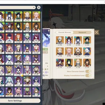 Genshin Impact End Game ASIA|AR 55|8 Limited+6(*5Weapon)|[ArlecchinoC1,Yel image 1