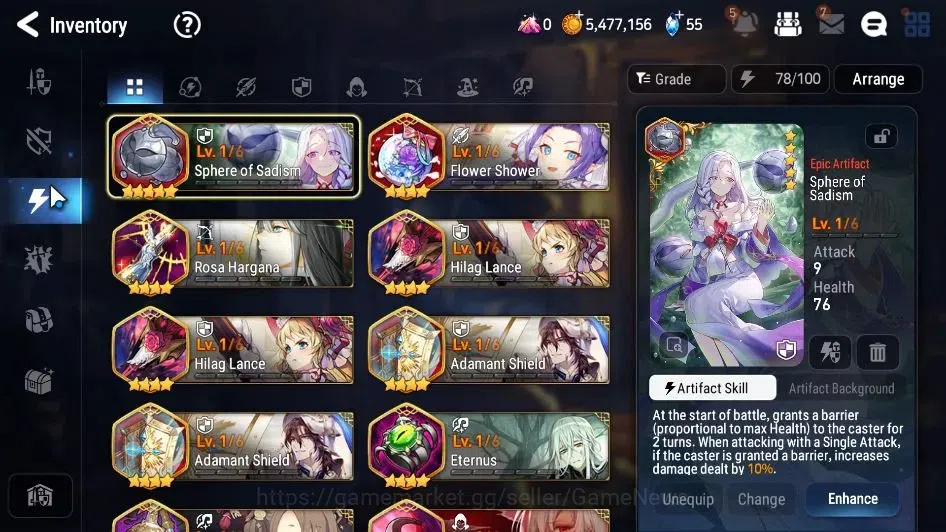 Epic Seven Accounts GLOBAL Unverif|New Era|2 ML(Salome,Dragon Bride Se image 11