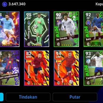 eFootball Accounts Others ANDROID|PW 3159|Epic D Barbatov, F Rijkaard, A Shevchenko|2026|EFB1312B