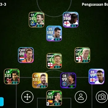eFootball Accounts Legends & Iconic Players Mobile|PW 3112|Paul Scholes Epic,Steven Gerrard Epic,Noni Madueke ShowT,Sarginho