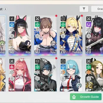 Chaos Zero Nightmare Accounts Global|Lv.55|9 SSR [Sereniel EM4]+Sign,Yuki EM1,Magna EM1,Etc|Story Ch4|Missions Ch4|Check SS