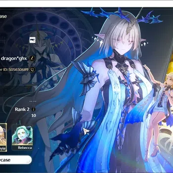 Wuthering Waves Accounts Starter NA|UL 10|3 Limited| Cartethyia,Lynae RC1,Rebecca +4 STD Char|DB Lvl 4|Low Explore|Log
