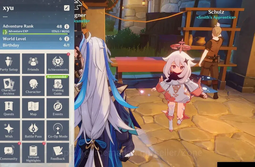 Genshin Impact Accounts Starter ASIA|AR 48|3 Limited Char (Neuvillette, Furina, Columbina)|Low Explore|Check 1