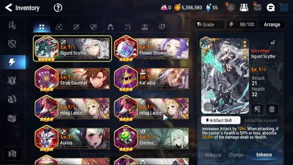 Epic Seven Accounts GLOBAL Unverif|New Era|2 ML (Rhiana & Luciel,Belli image 17