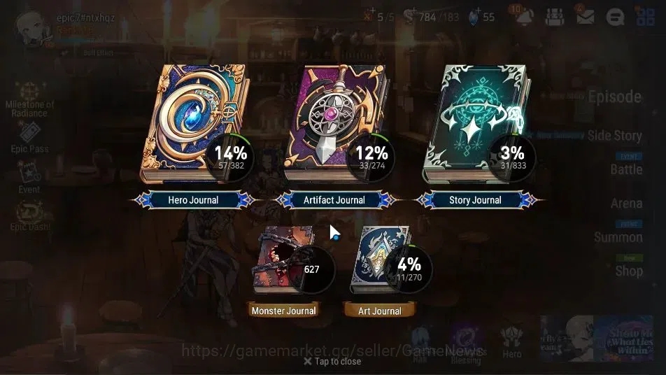 Epic Seven Accounts GLOBAL Unverif|New Era|2 ML (Rhiana & Luciel,Belli image 3