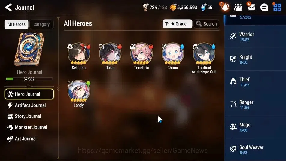 Epic Seven Accounts GLOBAL Unverif|New Era|2 ML (Rhiana & Luciel,Belli image 7