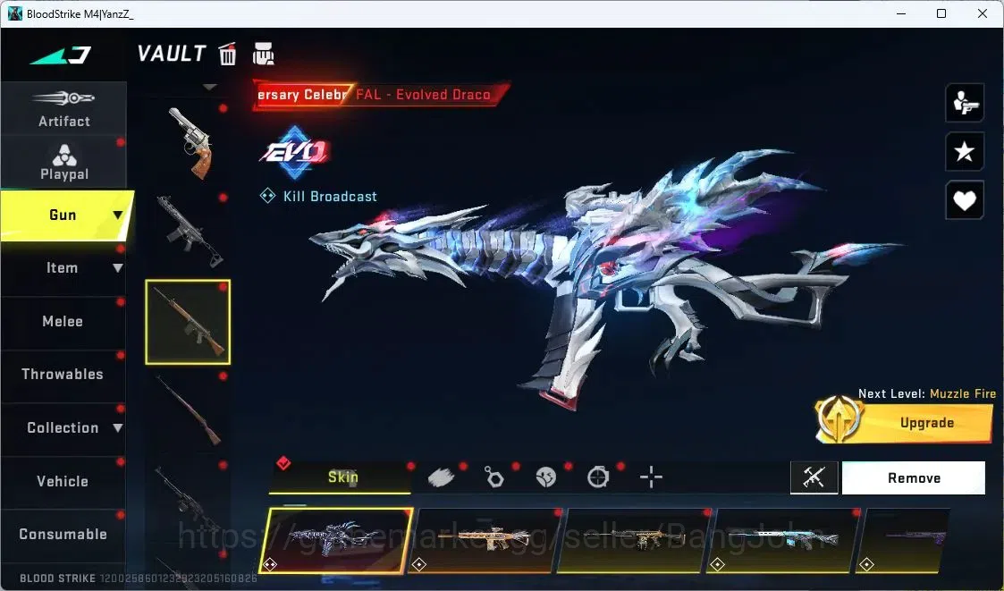 Blood Strike Accounts ASIA | EVO FAL Evolved Draco,BLEACH ETHAN. 1 Colla image 15