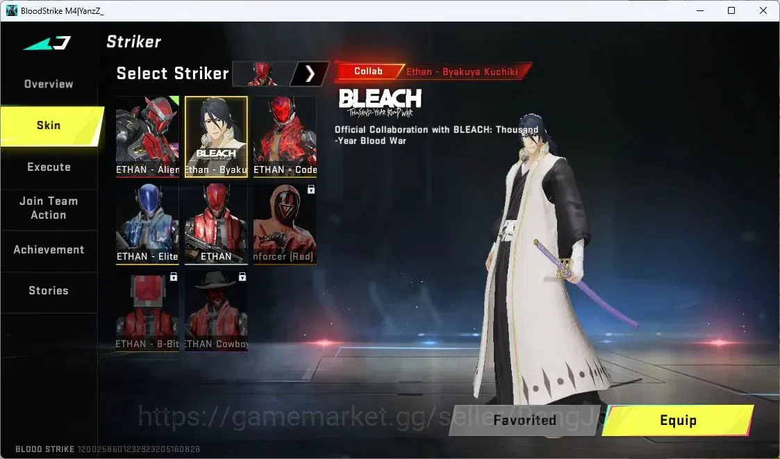 Blood Strike Accounts ASIA | EVO FAL Evolved Draco,BLEACH ETHAN. 1 Colla image 3